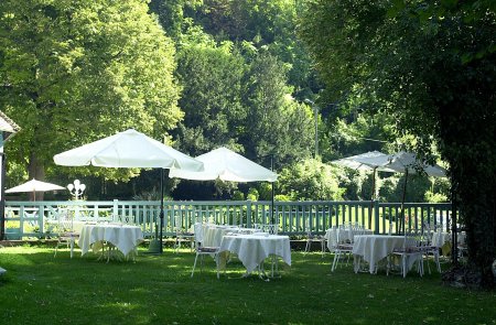 Terrasse at Moulin de Connelles Restaurant